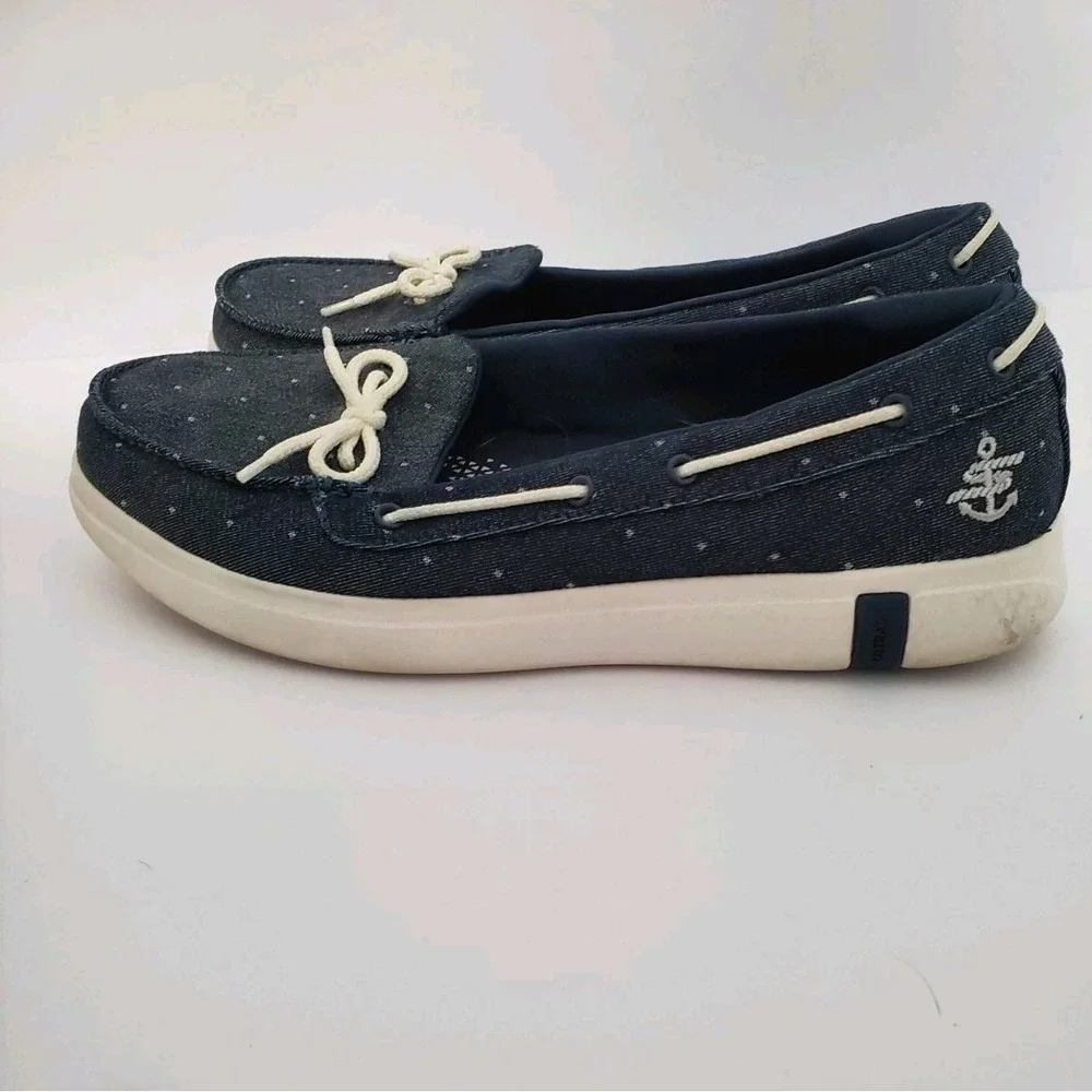 Skechers Glide Ultra Ocean Sky 16111 DENIM Women's Shoes Size 8 Color: Blue - Picture 3 of 5